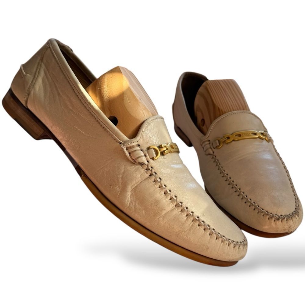 ▪️|VTG| BALLY Kauia Men’s Chain Moccasin Loafers